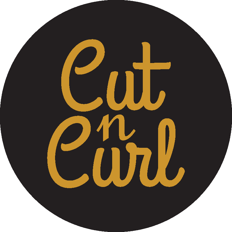 cut n curl logo